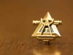 Triangle Fraternity pin